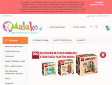Tablet Screenshot of malako.pl
